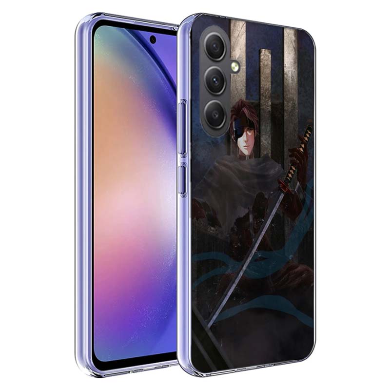 Bleach Aizen Sousuke Phone Case for Samsung A17 A37 A57 A07 A16 A26 A36 A56 A06 A02S A12 A22 A32 A52S A04S A14 A24 A34 A54 A03 A