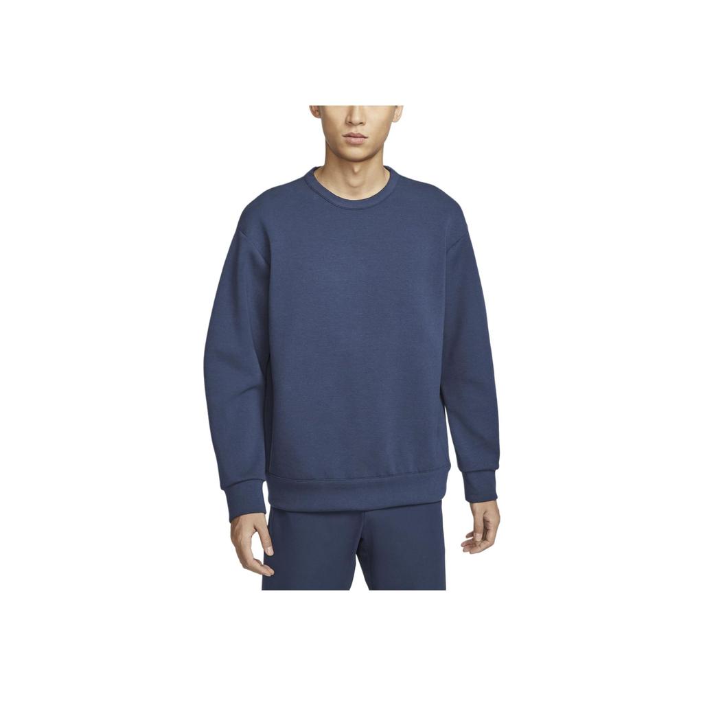 Nike Dri-Fit 24.7 Series Casual Simple Round Neck Long Sleeve Sweatshirt Men Sweatshirt Obsidian Dark-Blue-Black HQ6965451