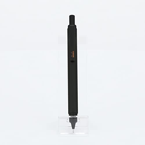 Ołówek mechaniczny Rhodia Script Hexagonal Shaft Korpus aluminiowy Hairline Processing 0,5 mm Czarny RHODIA SCRIPT cf9299