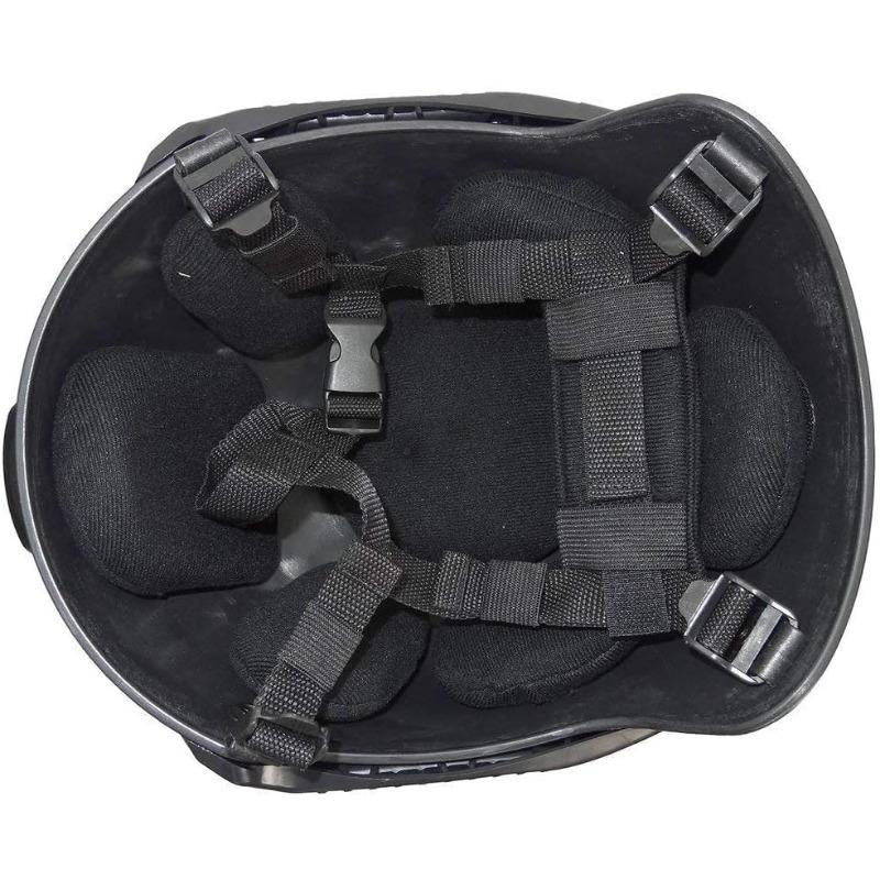 Dış Ortam İçin Çıkarılabilir Gözlük ve NVG Montajlı FAST ABS Tam Yüz Taktik Kaskı Airsoft CS Askeri Koruyucu Maske Ekipmanı