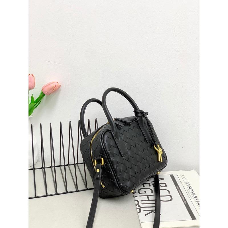 Νέα μικρή τετράγωνη τσάντα-κουτί χειροποίητη, γυναικεία τσάντα γνήσιο δέρμα, φορητή τσάντα ώμου messenger, τσάντα BD για μετακίνηση.