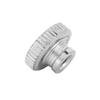 M3 M4 M5 M6 M8 M10 Nickel Plated Carbon Steel Hand Tighten Knurled Thumb Nuts (M3 10pcs)