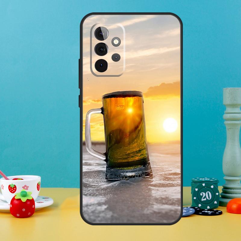 Beers Alcohol Summer Bubble Case For Samsung Galaxy A15 A16 A05 A26 A36 A56 A52 A53 A33 A13 A34 A54 A14 A35 A55 A22 A32