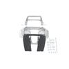 Hepco Becker Alrack Top Case Universal 1 Set & Carrier, Silver, (610049-0009)