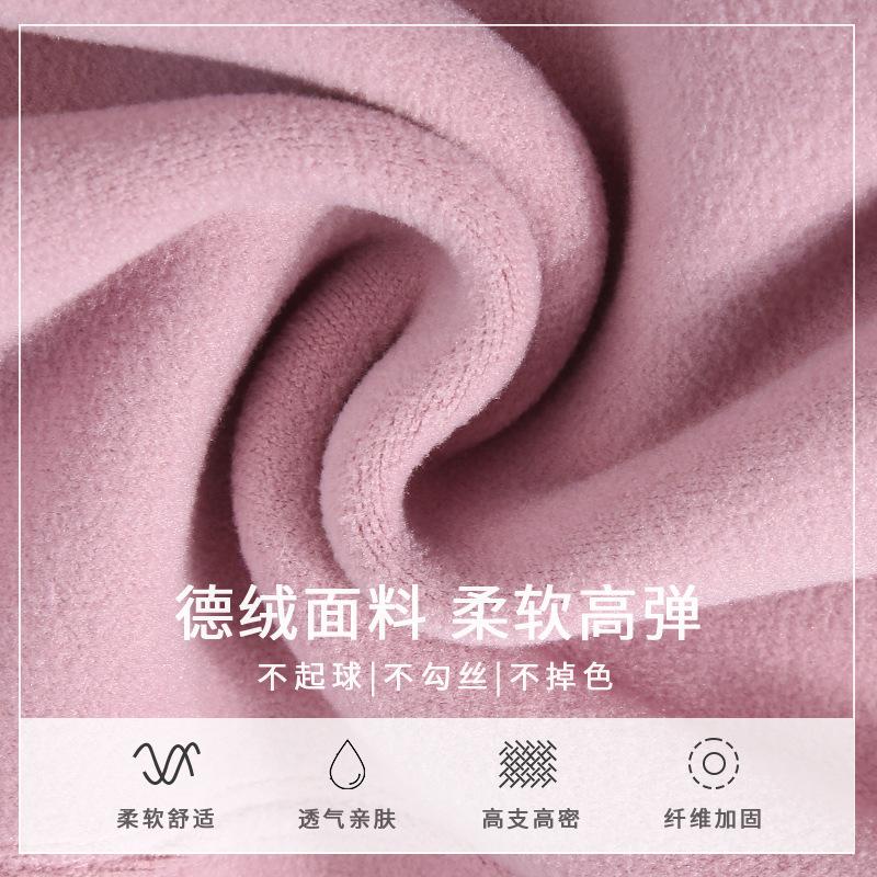 German velvet thermal pants women wear autumn and winter 2025 new velvet thickened cotton pants long johns lamb velvet leggings