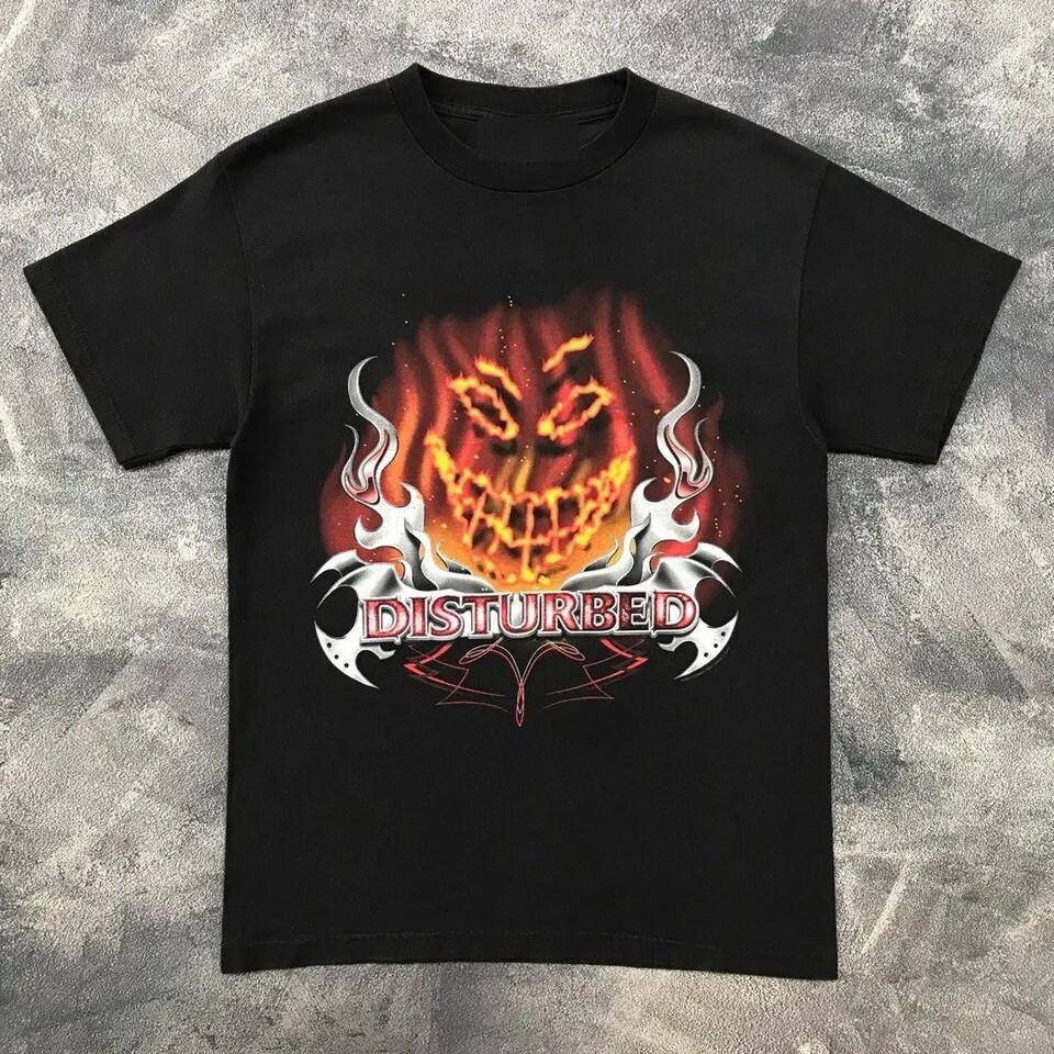 

Vintage Disturbed Orange Smiley ‘06 Tees Unisex T-Shirt XL