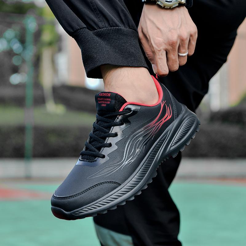 Men's Fashion Antislip Wear-resisting Running Trainers Casual Sneakers New Breathable Sports Shoes Male Spring Outdoor Men Shoes