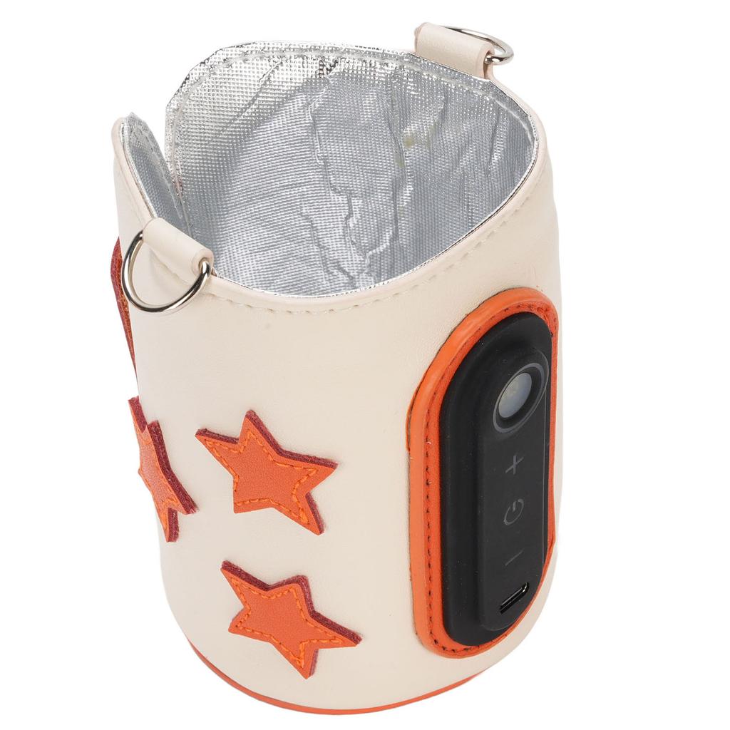 Milk Bottle Insulation Cover Stable Constant Warming Portable 10W USB Warmer Bottle Cover with Digit