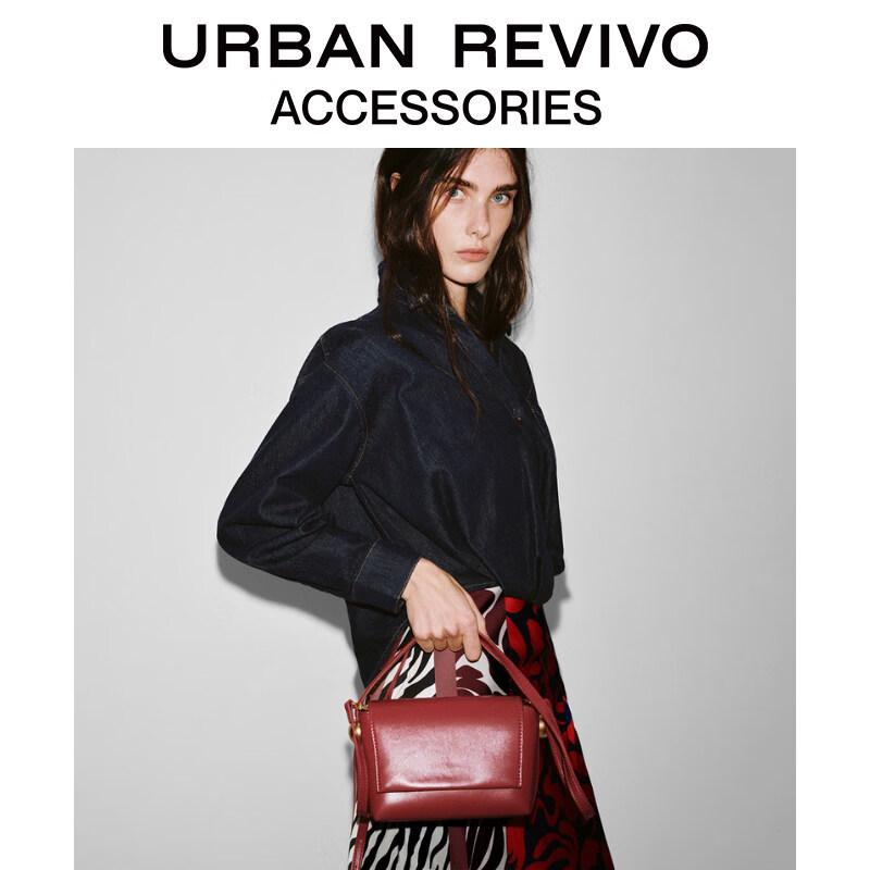 URBAN REVIVO Women s Flap Shoulder Bag UAWB60065 One Size
