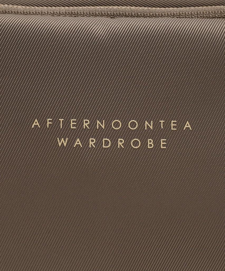 AfternoonTea LIVING JA35 ACE Shoulder Bag, Dark Gray, Compact, 8 Pockets, Long Wallet Fit, Polyester