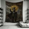 helldivers 2 Wall Tapestry Aesthetic Wall Hanging Printed Fabric Blanket Decorative Tapestries for Bedroom Living Room Home Decor