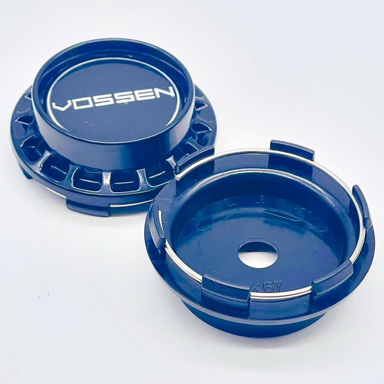 

4pcs/Set 67mm Car Wheel Center Cap Hub Rim Cap For 45mm VOSSEN Styling Emblem Badge Sticker Styling Accessories VOSSEN Badge&4pcs K67mm Cap
