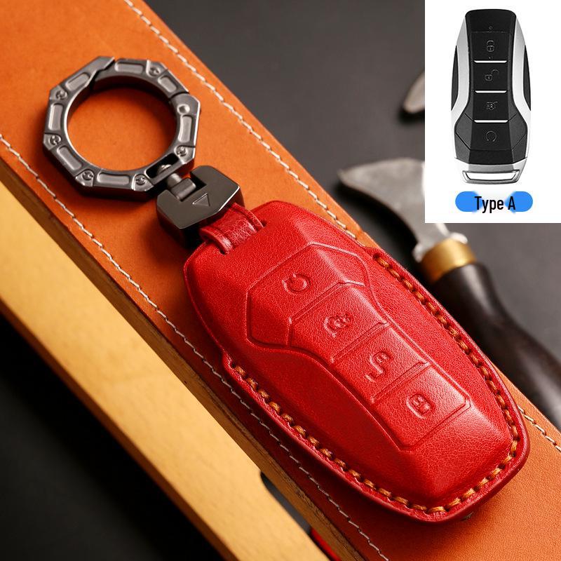 

Чехол для ключа BYD для Song Yuan Pro, Dolphin, Qin Plus DMI, Song Max, Tang, Han, Seal и Destroyer 05 с пряжкой