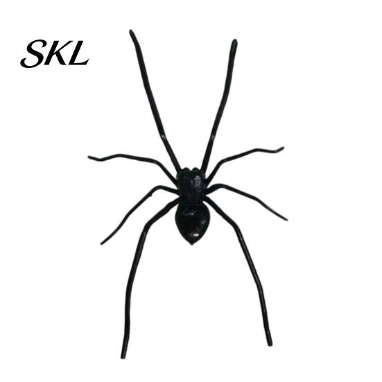 Indoor Halloween Decor 3D Spider Fridge Magnet, Spooky Realistic Magnetic for Reusable Decorations Refrigerator, Car Surface, Garage Door, Parties,