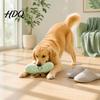 Interactive Plush Toys for Dogs Squeaky Dog Toy Soft Cucumber Shape Durable Chew Small And Large Boredom Relief Toy Stress