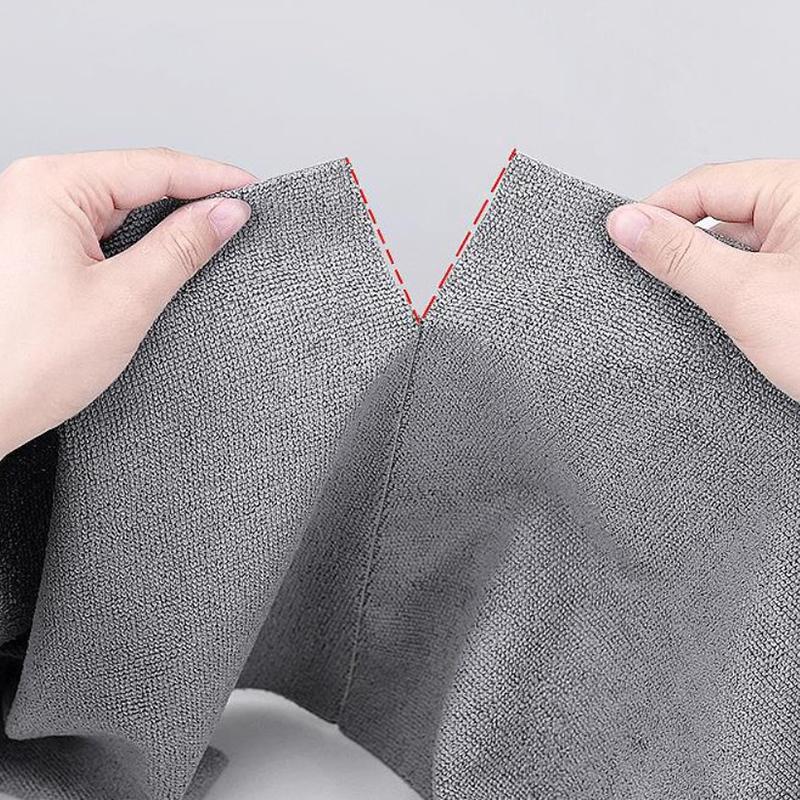Wiederverwendbare Reinigungstücher Haushaltsküchentücher Mikrofaserhandtuchrollen Spülertücher Waschpapierhandtuchersatz 1 Rolle mit 20 Blättern