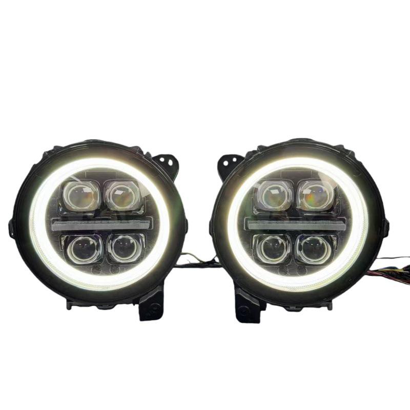 18-24 Jeep Wrangler LED Projector Headlight Assembly