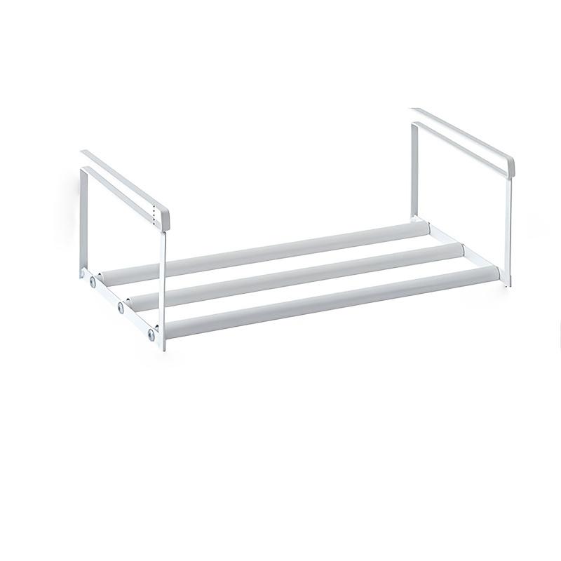 Practical Shoe Rack - Heavy Duty Expandable Space-Saving Adjustable Storage Shelf, Modern Minimalist Design for Under Bed Organization