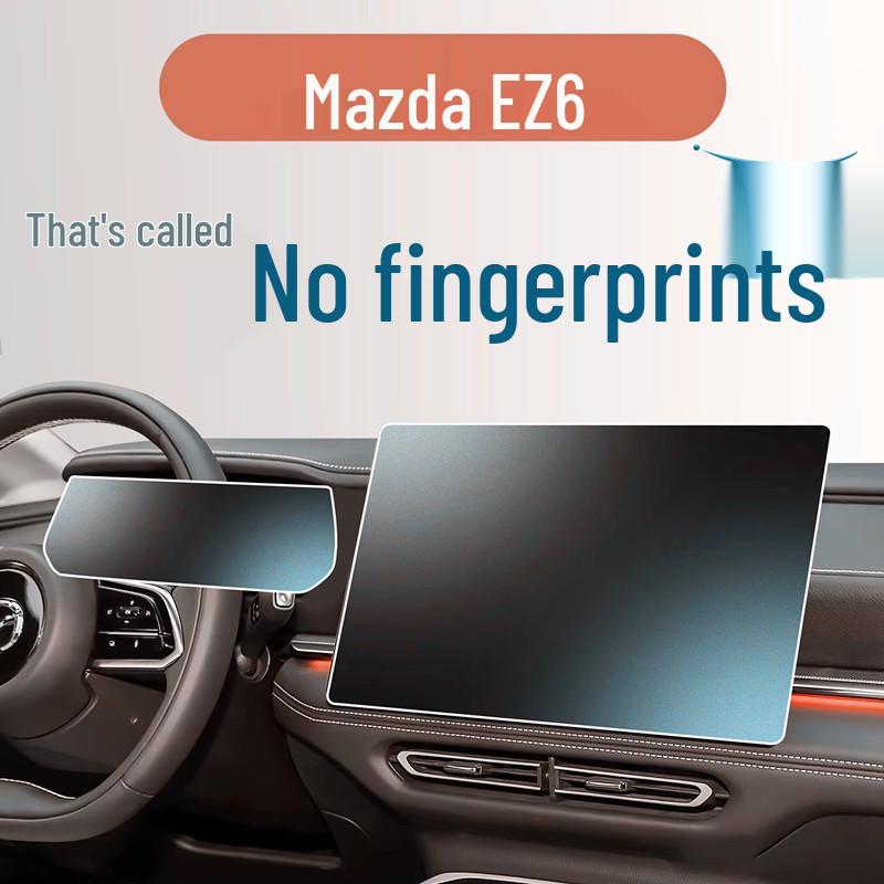 Mazda EZ6 Center Console Screen Protector Tempered Film - Car Interior Decoration Accessories