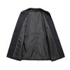 Men's Plus Size Mid-Length Lapel Windbreaker