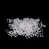 100pcs Rimless Glasses Double Rubber Plug Lock Bushings Eyeglasses Plastic Double Bushing Pins Repair Eyewear Accessories