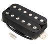 Musiclily Pro Alnico 5 Humbucker Pickup Ridge PU for Electric Black LP-OBLA Guitar,
