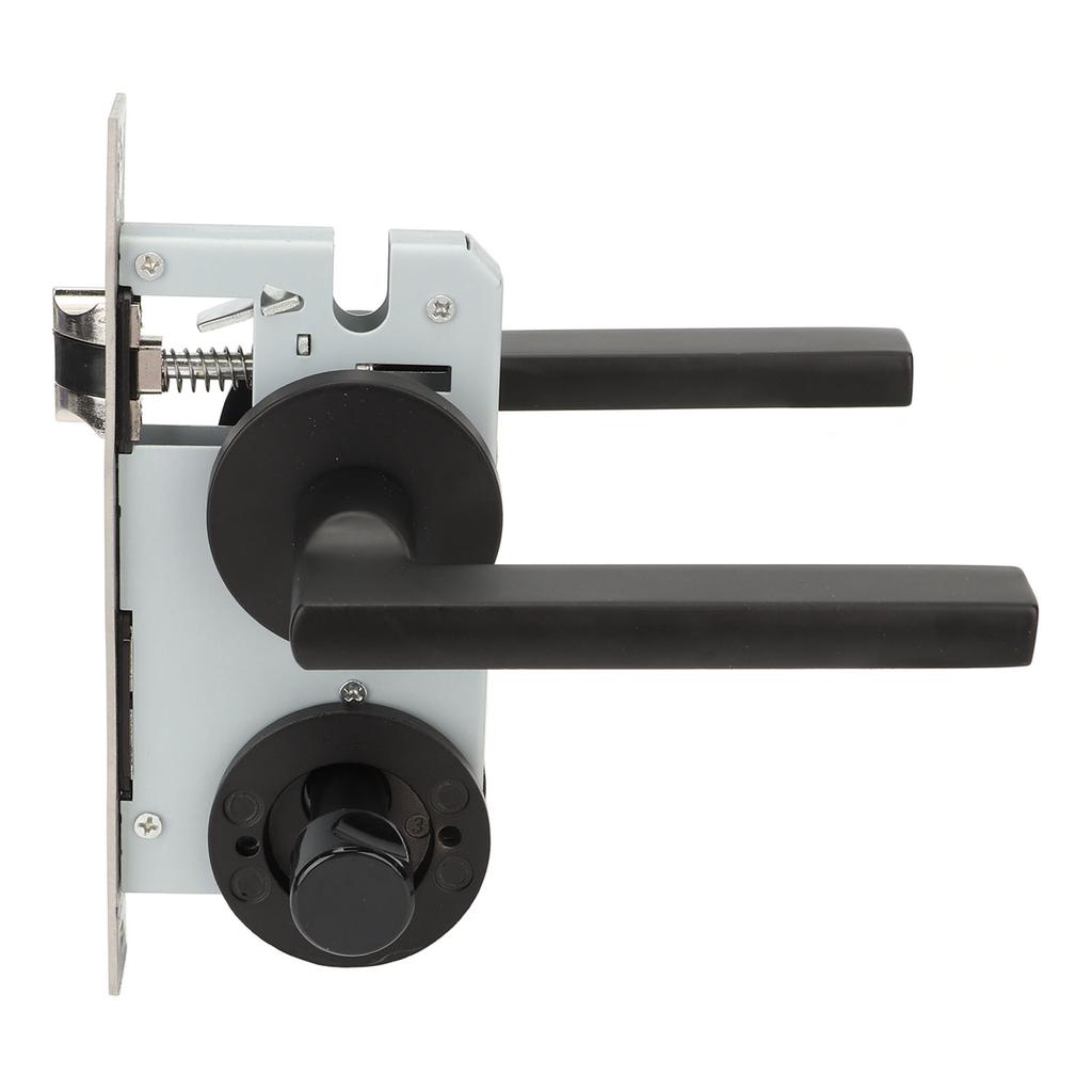 2PCS Door Lock Handle Stainless Steel Impact Prevention Heavy Duty Keyed Entry Handles for Home