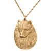 German Spitz, British-made Art Dog Pendant Necklace Collection