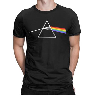 The Dark Side Classic Novelty 100 Cotton Tshirt Floyd Band Tops Tees For Unisex