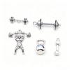 1 Set Mix Key Lock Charms Alloy Tools Pendants For Work Themed Jewelry Making