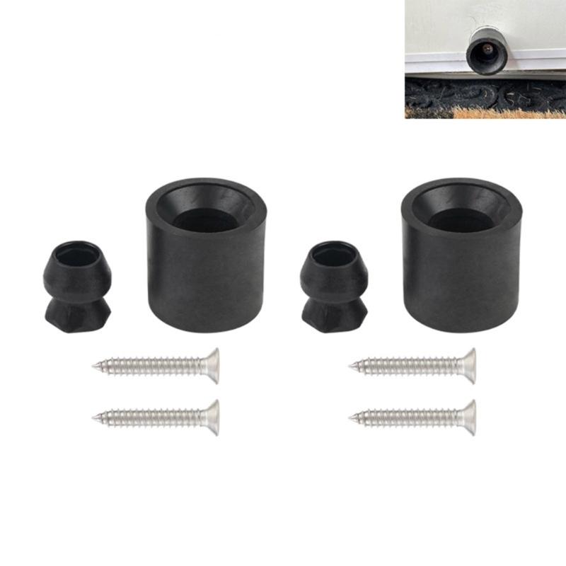 Set Of 4 Utility Trailer Door Holders Fade Resistant Window Bumpers Horse Trailer Accessories Door Holder for Boats