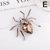Fashion Spider Crystal Rhinestone Brooches Pin Insect Bijouterie Corsage Brooches For Women Wedding Party Gift Clothing Decor