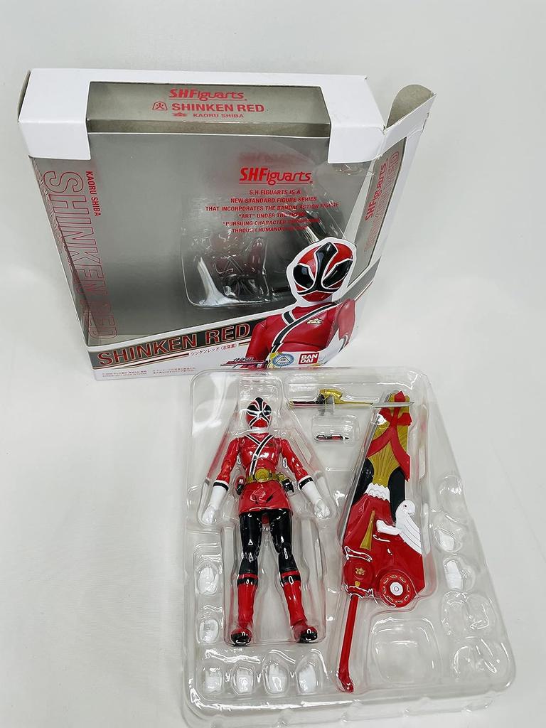 Banda S.h. Figuarts Samurai Sentai Shinkenger Shinken Red Mpn