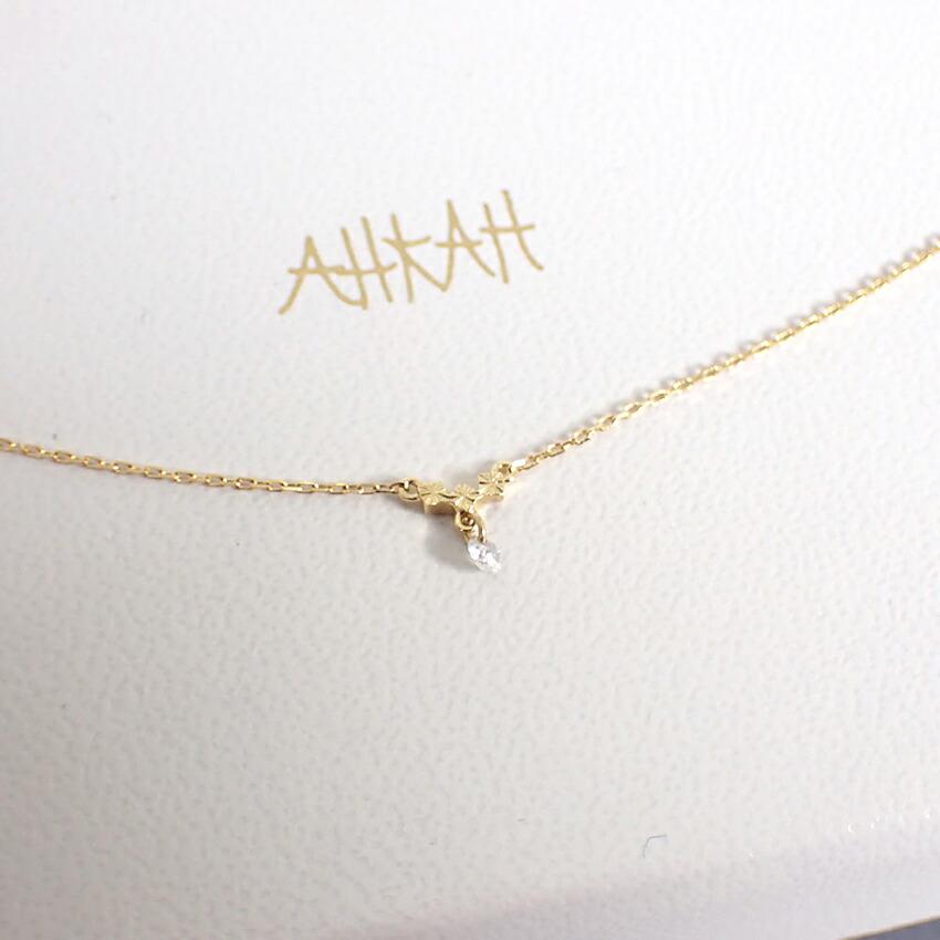 [Pre-owned] AHKAH 750 Diamond Bracelet/j66-8