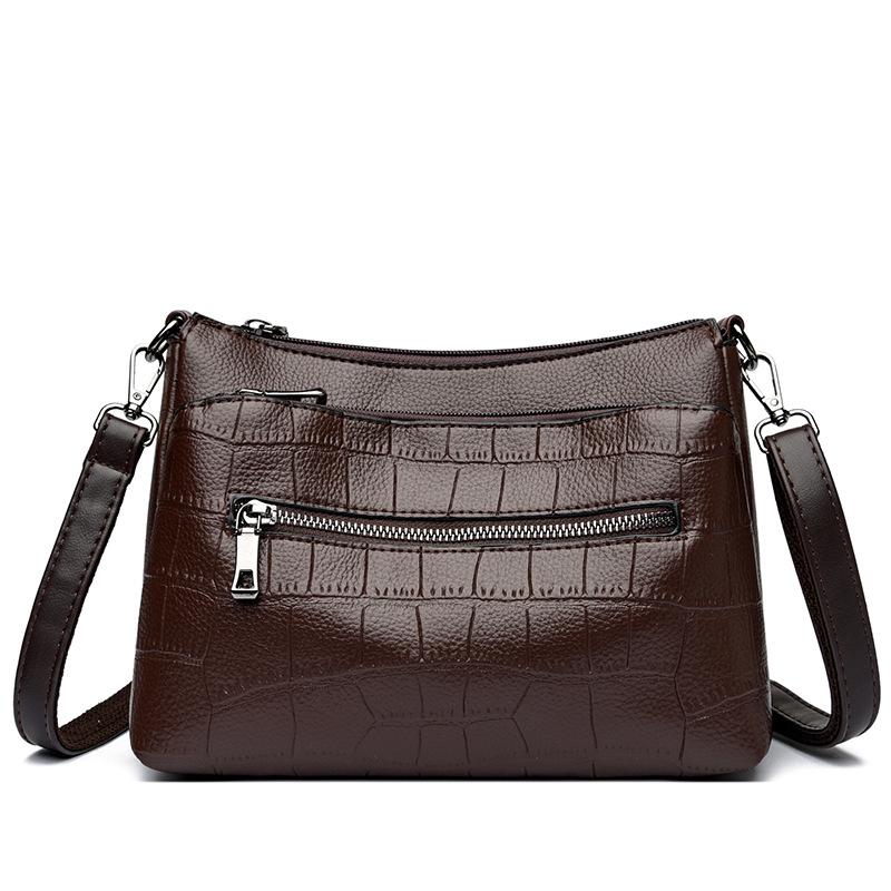 A Simple and Multi-layered Women's Bag, A Single-shoulder Crossbody Bag for Middle-aged Mothers, A Small Backpack