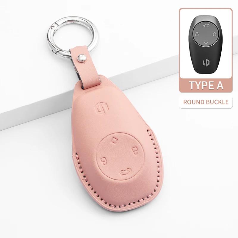 PU Leather Car Remote Key Case Cover Shell For Leapmotor t03 s01 c11 for  Leapmotor C01 T03 S01 C11 Leap Motor Keyless Fob