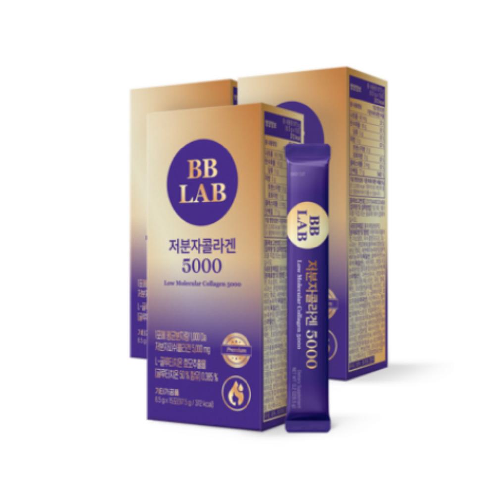 

[BB LAB] Low Molecular Collagen 5000 X 15sticks (1box) 1 box (15stick)