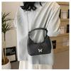 Fashion Korean Style Handbag 2024 Spring New Versatile Instagram One Shoulder Underarm Bag Dumpling Bag for Women