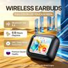 Wireless Bluetooth 5.4 Headset with Color Touch Screen & Noise Reduction for Travel, Work, and Calls
