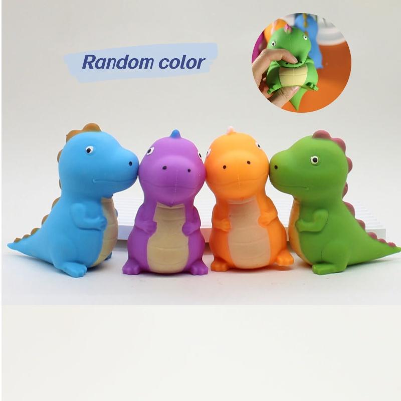 Cute And Fun Dinosaur Stress Relief Toy For Children Perfect For Squeezing And Playing Made Of Soft Plastic From Zhejiang Province