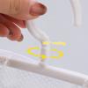 Clothes Mesh Bag Large Capacity Wall-Mounted Polyester Dirty Clothes Toys Basket Underwear Storage Net Bag Home Supplies