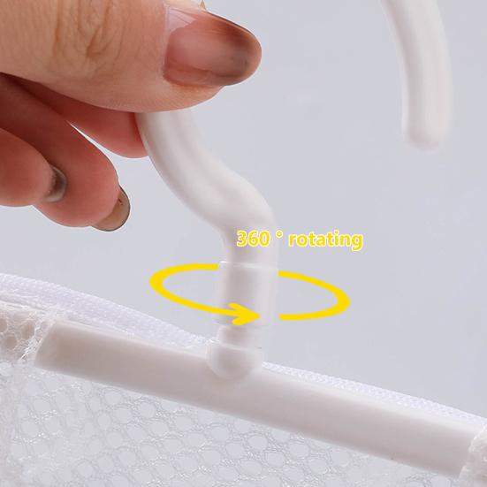Clothes Mesh Bag Large Capacity Wall-Mounted Polyester Dirty Clothes Toys Basket Underwear Storage Net Bag Home Supplies