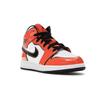 Air Jordan 1 Mid SE GS Turf Orange Kids Sneakers Black White BQ6931-802