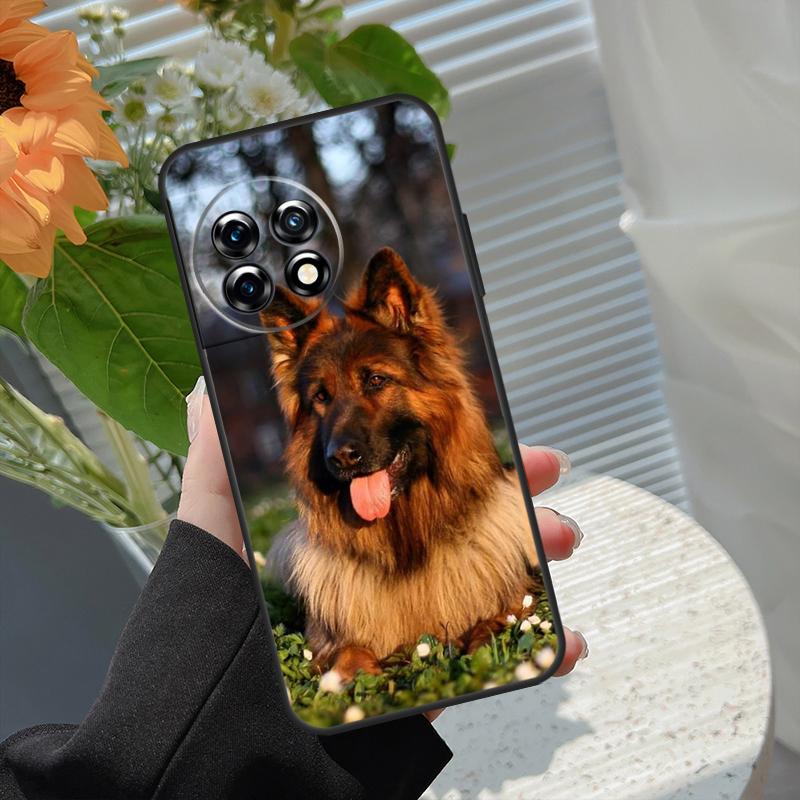 German Shepherd Dog Case For OnePlus Nord 5 CE 2 3 4 Lite N20 N30 OnePlus 13T 13R 15 13 12 11 10 10T 8T 15R Cover