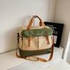 Large Capacity Travel Duffel Bag with Multiple Pockets Foldable Design Casual Weekend Carry On Bag