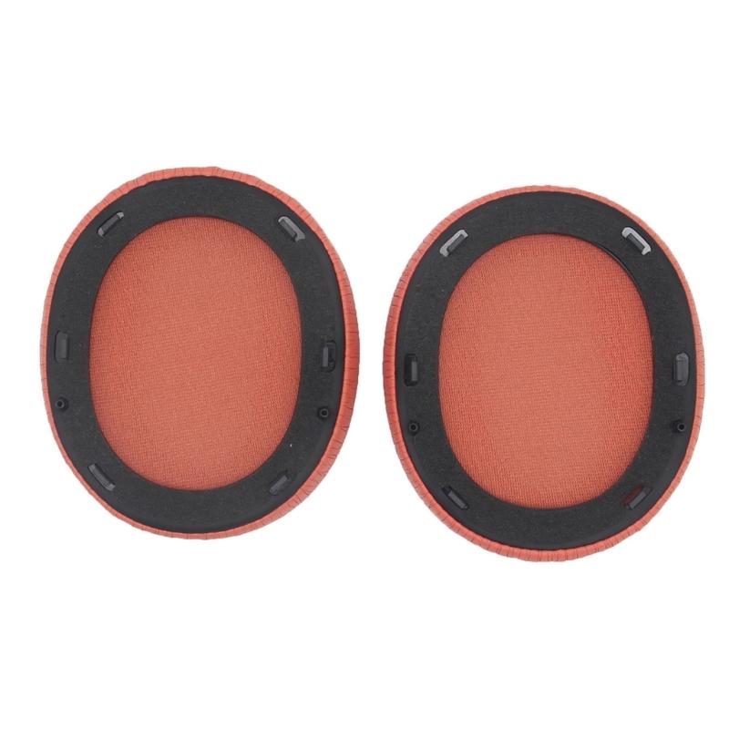 1Pair Soft Leather Earpads Ear Pads Replacement for W820NB Headset Earmuffs Hearphone Repairing Parts