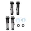 Heavy Duty Toilet Seat Fastener Bolt Kit Toilet Seat Screws Toilet Seat Hinge Bolt Screws for Easy Installation and Maintenance