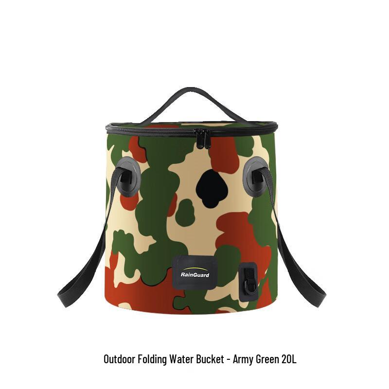 OLOMM Foldable Outdoor Portable Bucket 20L