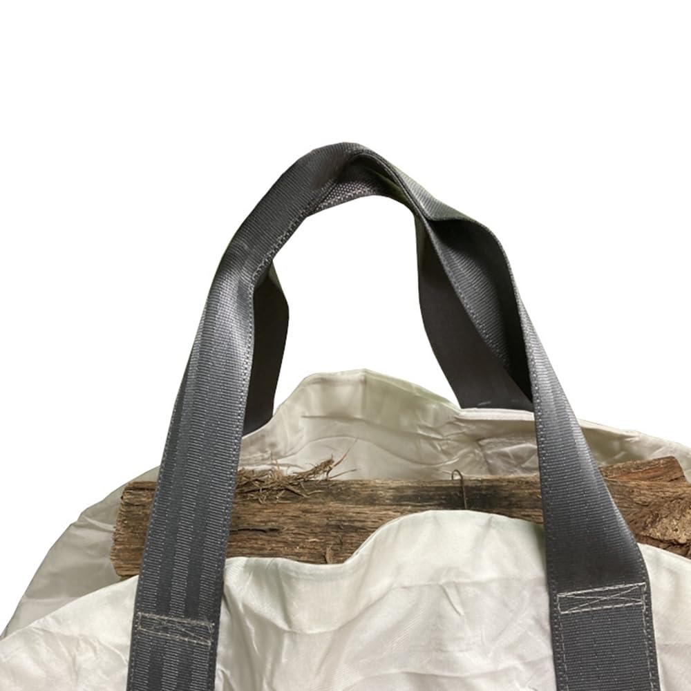 Design Scrapped Car King x Design Air Bag Firewood Bag Ten-Mark Ten-Mark [White] (tent-Mark DESIGNS)