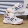 Girls' Pink Breathable Tire Sole Medium and Older Children's Sports Shoes 2025 New Spring and Autumn Boys' Mesh Outdoor Running Shoes